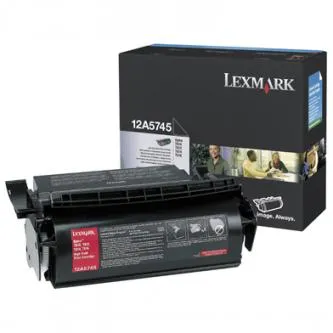 Lexmark 12A5745 čierný (black) originálny toner