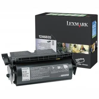 Lexmark 12A6835 čierný (black) originálny toner
