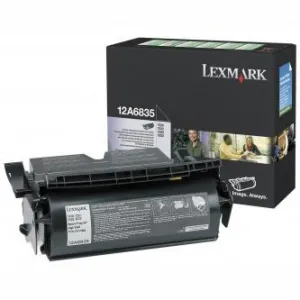 Lexmark 12A6835 čierný (black) originálny toner