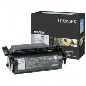 Lexmark 12A6860 čierný (black) originálny toner