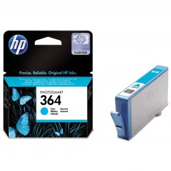 HP 364 CB318EE azúrová (cyan) originálna cartridge