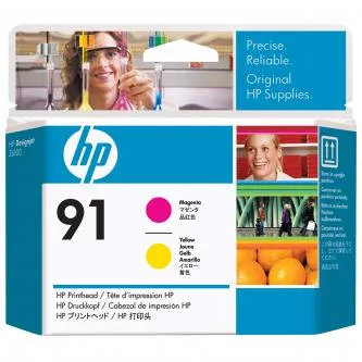 HP C9461A 91 purpurová/žltá (magenta/yellow) originálna tlačová hlava