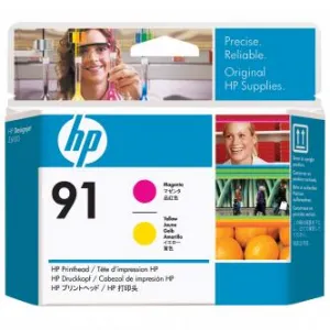 HP C9461A 91 purpurová/žltá (magenta/yellow) originálna tlačová hlava