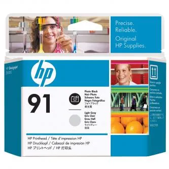 HP C9463A, 91 photo čierna/svetlo sivá (photo black/light grey)
