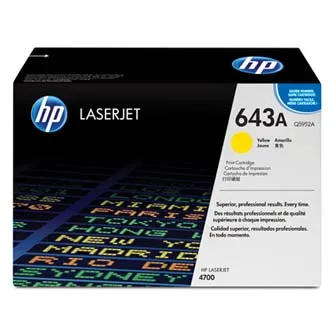 HP 643A Q5952A žltý (yellow) originálný toner