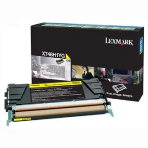 Lexmark X748H1YG žltý (yellow) originálny toner