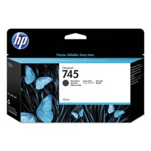 HP 745 F9J99A matná čierna (matte black) originálna cartridge
