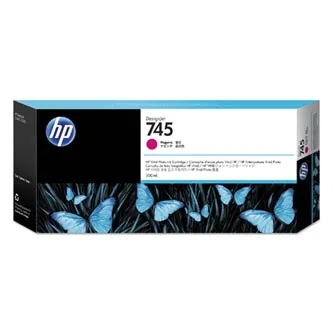HP 745 F9K01A purpurová (magenta) originálna cartridge