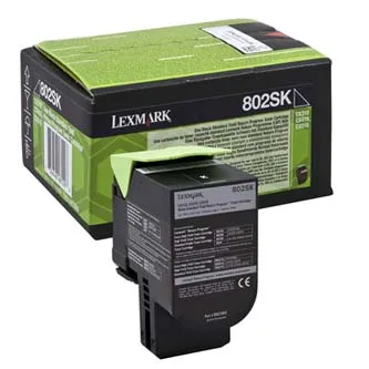 Lexmark 80C2SK0 čierný (black) originálny toner