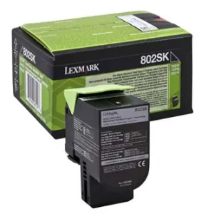 Lexmark 80C2SK0 čierný (black) originálny toner
