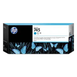 HP 745 F9K03A azúrová (cyan) originálna cartridge