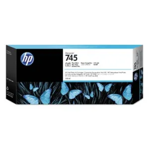 HP 745 F9K04A foto čierna (photo black) originálna cartridge