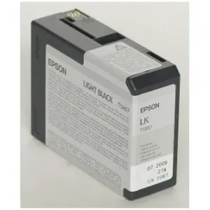 Epson T5807 svetlo čierná (light black) originálna cartridge
