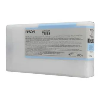 Epson T653500 svetlo azúrová (light cyan) originálna cartridge