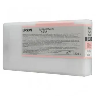 Epson T653600 svetlo purpurová (light vivid magenta) originálna cartridge