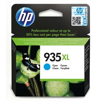 Hewlett-Packard HP originál ink C2P24AE, HP 935XL, cyan, 825str., 9,5ml C2P24AE#BGY