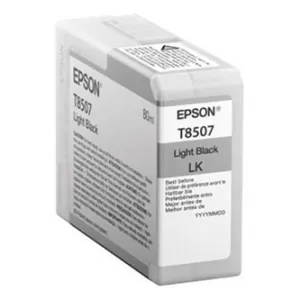 Epson T8507 C13T850700 svetlo čierná (light black) originálna cartridge