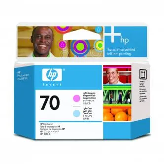 HP 70, C9405A svetlo azúrová/svetlo purpurová (light cyan/light magenta) originálna tlačová hlava