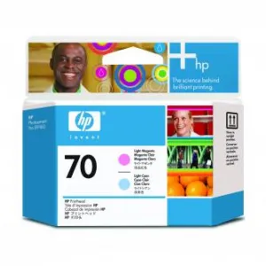 HP 70, C9405A svetlo azúrová/svetlo purpurová (light cyan/light magenta) originálna tlačová hlava