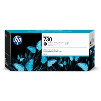 HP 730 P2V73A foto čierna (photo black) originálna cartridge
