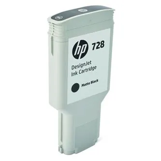 HP 728 F9J68A matná čierna (matte black) originálna cartridge