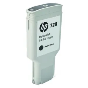HP 728 F9J68A matná čierna (matte black) originálna cartridge