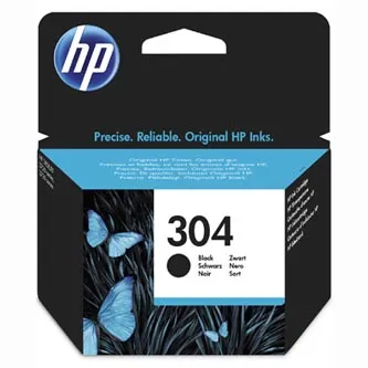 Hewlett-Packard HP originál ink N9K06AE, HP 304, black, 120str. N9K06AE#BA3
