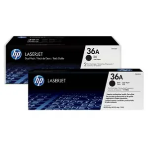 HP 36A CB436AD dvojbalení čierný originálny toner
