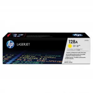 HP 128A CE322A žltý (yellow) originálný toner