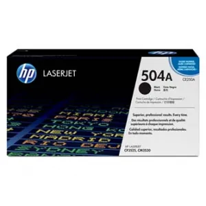 HP 504A CE250A čierný originálný toner