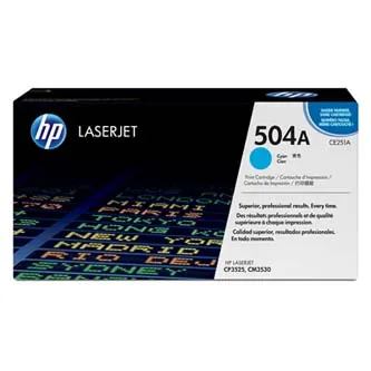 HP 504A CE251A azúrový (cyan) originálný toner