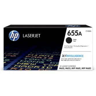 Hewlett-Packard HP originál toner CF450A, HP 655A, black, 12500str. CF450A