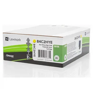 Lexmark 84C2HYE žltý (yellow) originálny toner