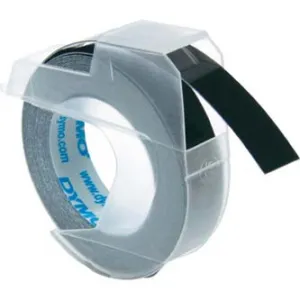 Dymo S0898130 520109, 9mm x 3m, čierný podklad, originálna páska