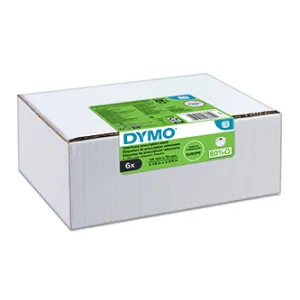 Dymo 2187328, 70mm x 54mm, 6x400ks, biele papierové veterinárne štítky