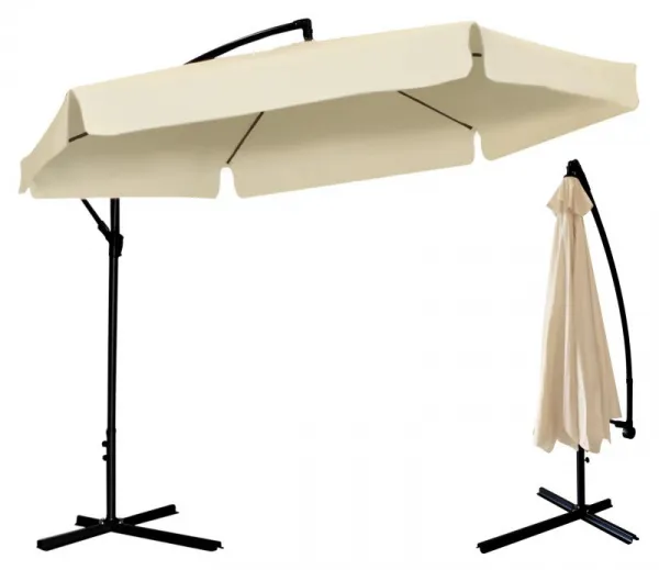 Profitent Slnečník ROMA, 350cm, béžový