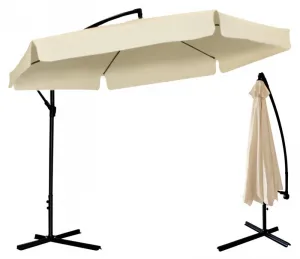 Profitent Slnečník ROMA, 350cm, béžový