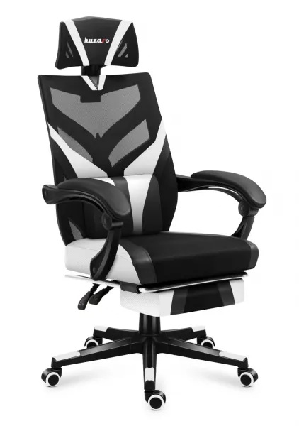 Herné kreslo HUZARO COMBAT 5.0 WHITE