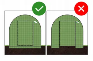 Profitent Záhradný fóliovník 2x3 s UV filtrom Zelený
