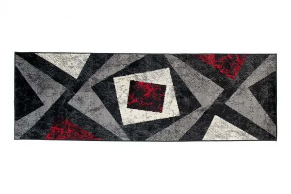 DECOREUM Koberec K855A  čierna Rozmery (v): 130x190