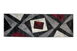 DECOREUM Koberec K855A  čierna Rozmery (v): 130x190