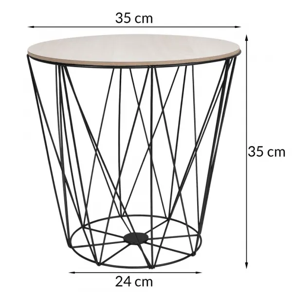Konferenčný stolík 35 cm CT0025