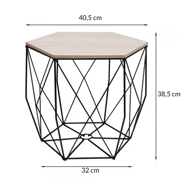 Konferenčný stolík 40,5x35 cm CT0021