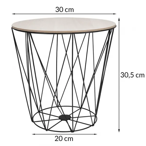 Konferenčný stolík 30 cm CT0026