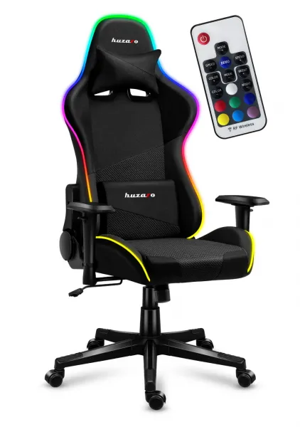 Herné kreslo HUZARO FORCE 6.2 RGB LED MESH