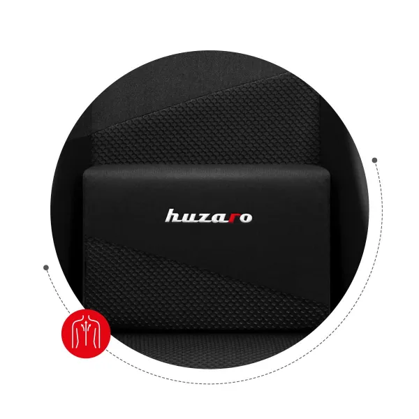 Herné kreslo HUZARO FORCE 6.2 RGB LED MESH