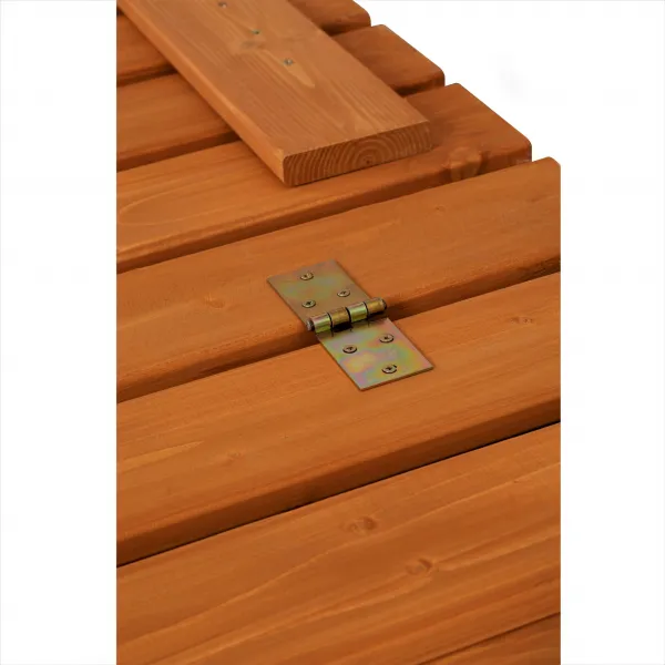 Profitent Uzatvárateľné impregnované pieskovisko s lavičkami 146x138x20 +agrotextília+krycia plachta