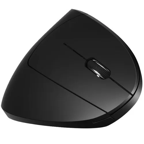 MALATEC Ergonomická vertikálna bezdrôtová myš čierna Izoxis 21799