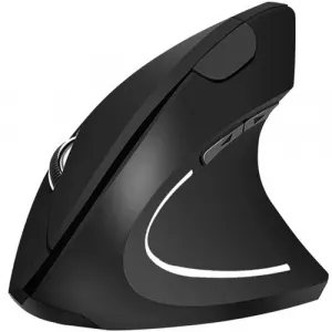 MALATEC Ergonomická vertikálna bezdrôtová myš čierna Izoxis 21799