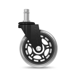 HUZARO Kolieska na kreslo CASTERS 2.0 BLACK